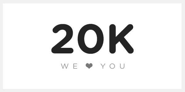 20,000 Giveaway Winners